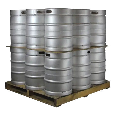 Kegco 15.5 Gallon (1/2 BBL) Drop-In D System Sankey Commercial Keg 18-Pack
