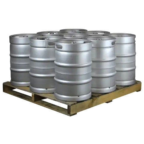 Kegco 15.5 Gallon (1/2 BBL) Drop-In D System Sankey Commercial Keg 9-Pack