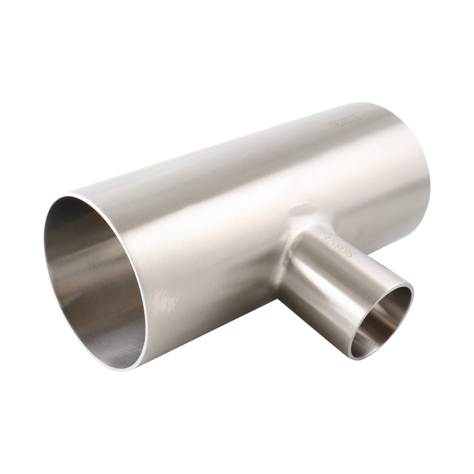 Sanitary Reducing Tee Weld Ends