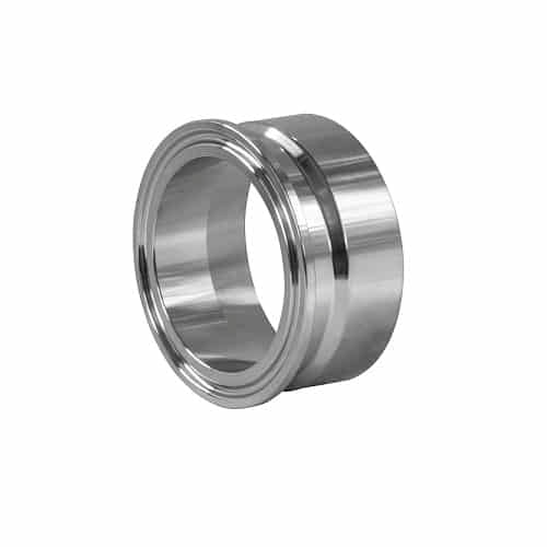 Sanitary Clamp x Schedule 40 Pipe Weld Adapter