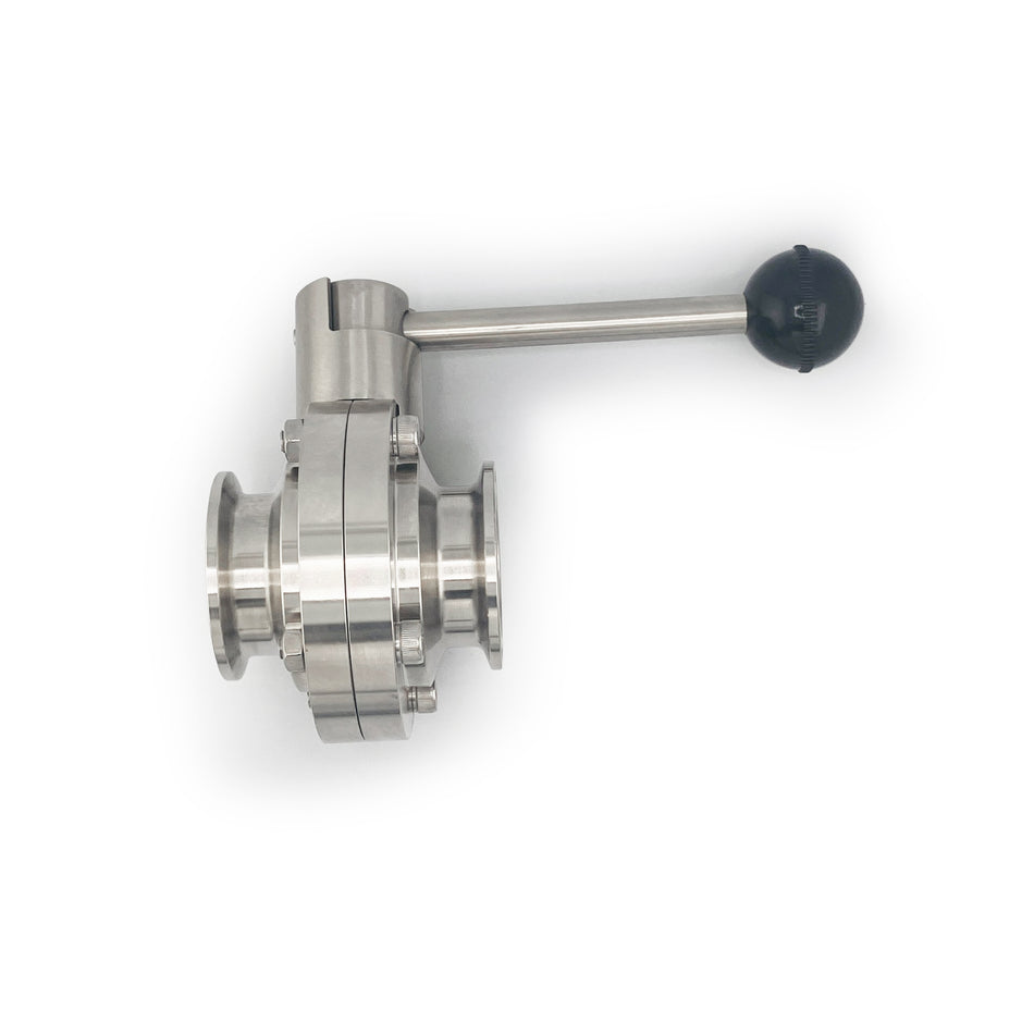Butterfly Valve - Standard Lever (1.5" TC)