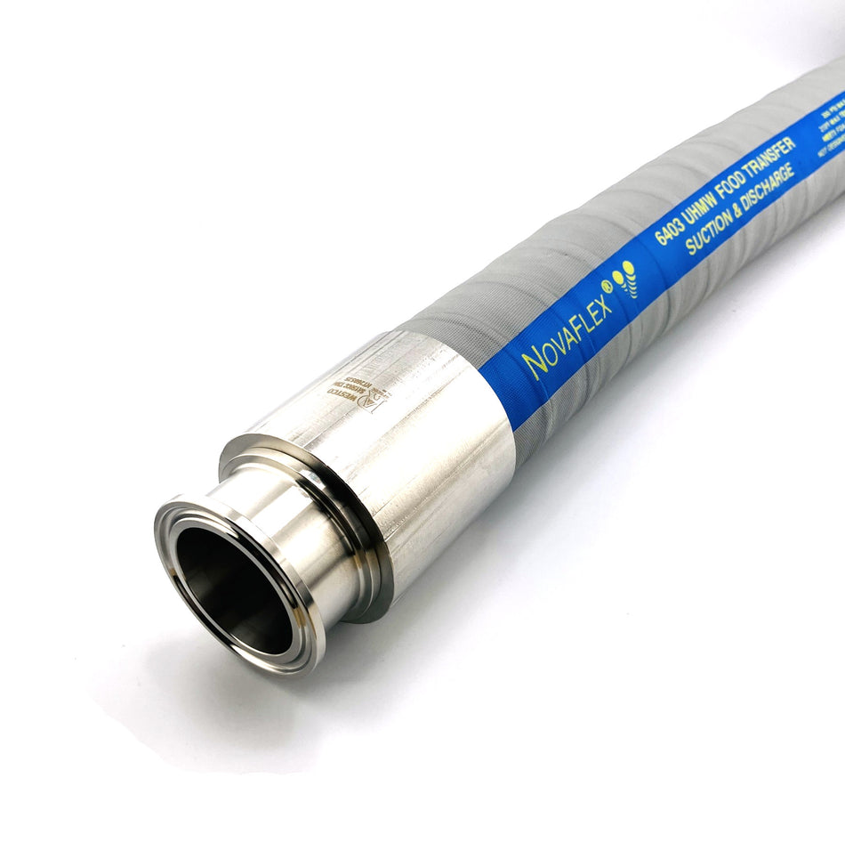 1.5" Novaflex 6403 UHMW Food Suction & Discharge Hose