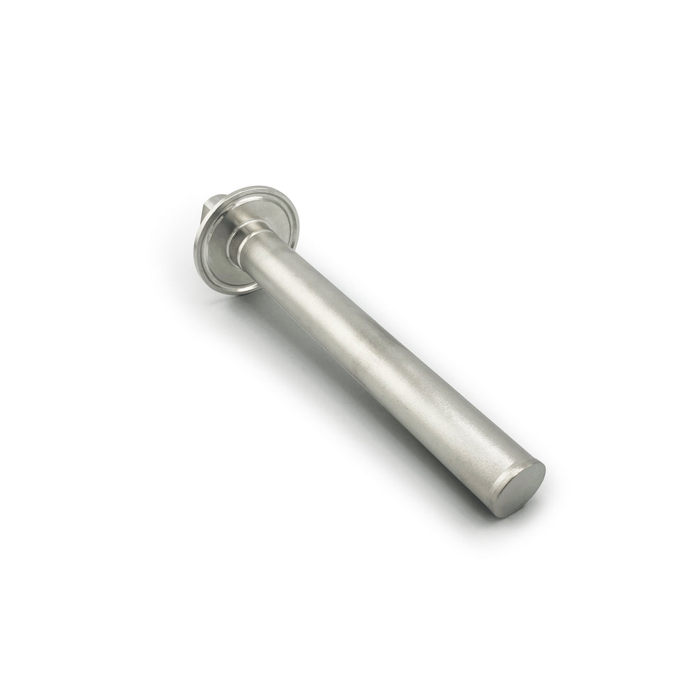 6" Polished Carbonation Stone, 1/4" NPT (1.5" TC)