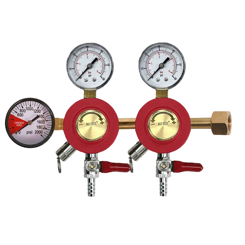 Bev Rite CO2 Regulator , 2 Pressure , 2 Product