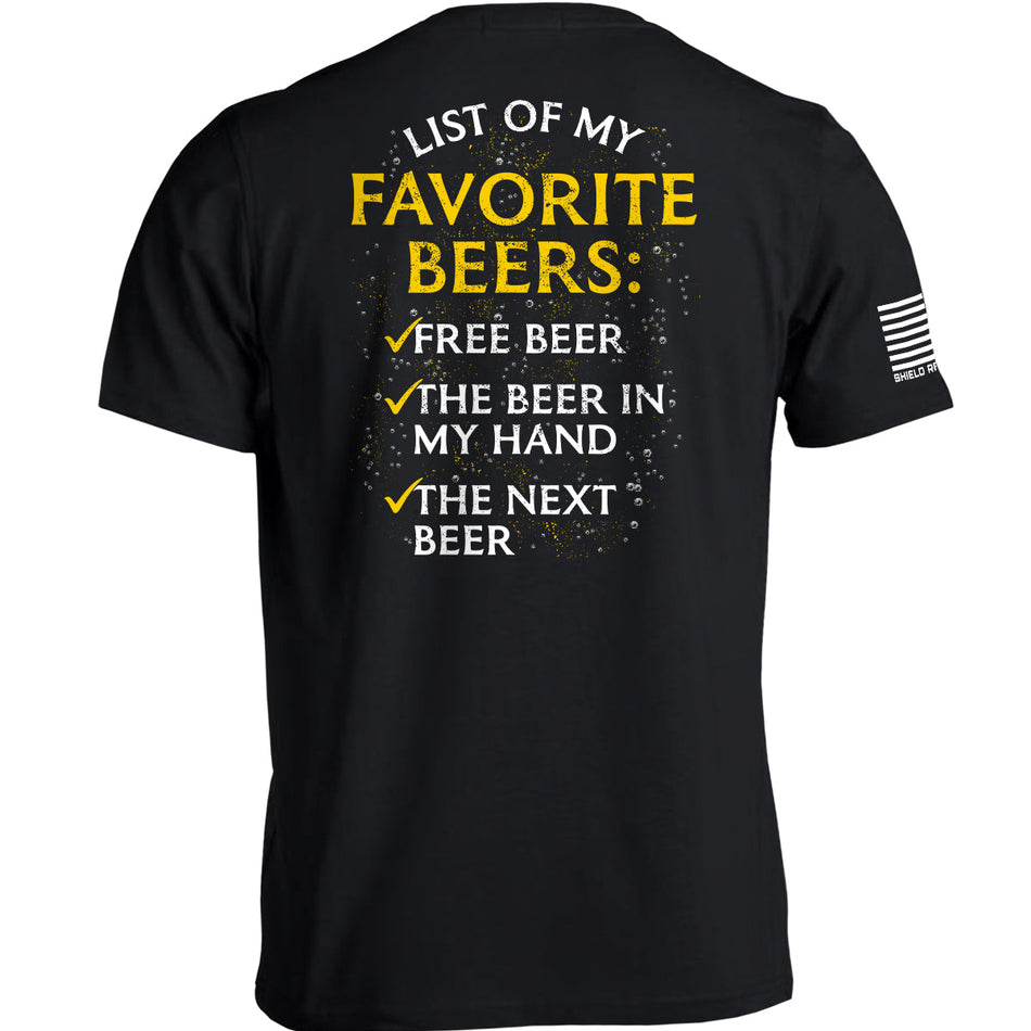 List of My Favorite Beers