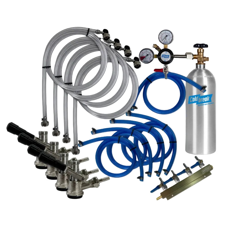4-Tap CO2 Dispensing Kit